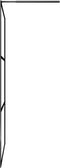 vidaXL - Inloopdouchewand - transparant - 90x195 - cm - ESG-glas - zwart