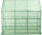 vidaXL - Inloopkas - met - 12 - schappen - 143x214x196 - cm - staal