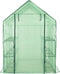 vidaXL - Inloopkas - met - 12 - schappen - 143x214x196 - cm - staal