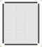 vidaXL - Insectenhor - voor - ramen - magnetisch - 100x120 - cm - wit