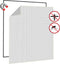 vidaXL - Insectenhor - voor - ramen - magnetisch - 120x140 - cm - wit