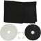 vidaXL - Insectenhor - voor - ramen - magnetisch - 120x140 - cm - wit