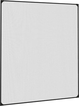 vidaXL - Insectenhor - voor - ramen - magnetisch - 130x150 - cm - antracietkleurig