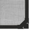 vidaXL - Insectenhor - voor - ramen - magnetisch - 130x150 - cm - antracietkleurig