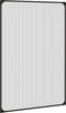 vidaXL - Insectenhor - voor - ramen - magnetisch - 80x120 - cm - antracietkleurig