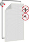vidaXL - Insectenhor - voor - ramen - magnetisch - 80x140 - cm - wit