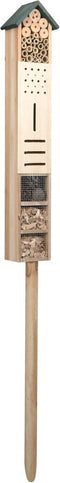 vidaXL - Insectenhotel - 15x11x150 - cm - vurenhout