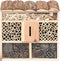 vidaXL - Insectenhotel - 30x10x30 - cm - vurenhout