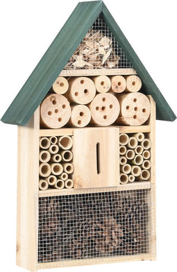 vidaXL - Insectenhotel - 30x10x48 - cm - vurenhout
