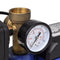 vidaXL Jet pomp met waterdrukmeter 1300 W 5100 L/u (Blauw)