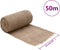 vidaXL - Jute - rol - 200 - g/m² - 0,25x50 - m - 100% - jute