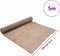 vidaXL - Jute - rol - 200 - g/m² - 1x5 - m - 100% - jute