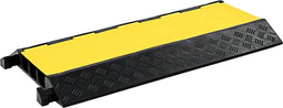 vidaXL - Kabelbeschermer - drempel - 3 - tunnels - 93 - cm - rubber