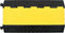 vidaXL - Kabelbeschermer - drempel - 3 - tunnels - 93 - cm - rubber