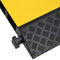 vidaXL - Kabelbeschermer - drempel - met - 2 - tunnels - 90 - cm - rubber