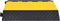 vidaXL - Kabelbeschermer - drempel - met - 2 - tunnels - 90 - cm - rubber