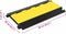 vidaXL - Kabelbeschermer - drempel - met - 5 - tunnels - 90 - cm - rubber