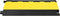 vidaXL - Kabelbeschermer - drempel - met - 5 - tunnels - 90 - cm - rubber