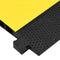 vidaXL - Kabelbeschermer - drempel - met - 5 - tunnels - 90 - cm - rubber