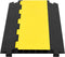vidaXL - Kabelbeschermer - drempel - met - 5 - tunnels - 90 - cm - rubber