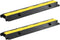 vidaXL - Kabelbeschermer - drempels - 1 - tunnel - 100 - cm - rubber - 2 - st