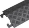 vidaXL - Kabelbeschermers - drempel - 2 - st - 98,5 - cm - zwart