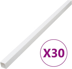 vidaXL - Kabelgoot - 100x40 - mm - 30 - m - PVC