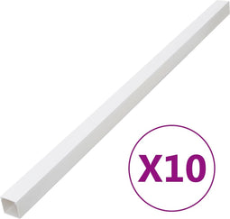 vidaXL - Kabelgoot - 100x60 - mm - 10 - m - PVC