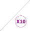 vidaXL - Kabelgoot - 25x25 - mm - 10 - m - PVC