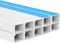 vidaXL - Kabelgoot - zelfklevend - 100x40 - mm - 10 - m - PVC