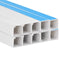 vidaXL - Kabelgoot - zelfklevend - 20x10 - mm - 10 - m - PVC