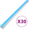 vidaXL - Kabelgoot - zelfklevend - 60x60 - mm - 30 - m - PVC