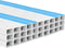 vidaXL - Kabelgoot - zelfklevend - 60x60 - mm - 30 - m - PVC
