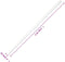 vidaXL - Kabelgoten - met - klemmen - Ã25 - mm - 30 - m - PVC