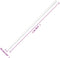 vidaXL - Kabelgoten - met - klemmen - Ø20 - mm - 10 - m - PVC