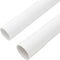 vidaXL - Kabelgoten - met - klemmen - Ø30 - mm - 10 - m - PVC
