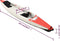 vidaXL Kajak opblaasbaar 424x81x31 cm polyester rood
