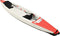 vidaXL Kajak opblaasbaar 424x81x31 cm polyester rood