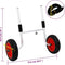 vidaXL - kajaktrolley - afneembaar - 100 - kg - aluminium