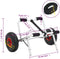 vidaXL - Kajaktrolley - inklapbaar - 45 - kg - aluminium