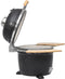 vidaXL Kamado barbecue grill smoker keramisch 44 cm