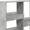 vidaXL - Kamerscherm - 100x33x115 - cm - bewerkt - hout - betongrijs