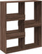 vidaXL - Kamerscherm - 100x33x115 - cm - bewerkt - hout - bruin - eikenkleurig