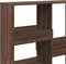 vidaXL - Kamerscherm - 100x33x115 - cm - bewerkt - hout - bruin - eikenkleurig