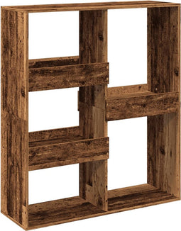 vidaXL - Kamerscherm - 100x33x115 - cm - bewerkt - hout - oud - houtkleurig