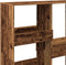 vidaXL - Kamerscherm - 100x33x115 - cm - bewerkt - hout - oud - houtkleurig