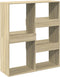 vidaXL - Kamerscherm - 100x33x115 - cm - bewerkt - hout - sonoma - eikenkleurig
