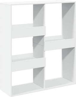 vidaXL - Kamerscherm - 100x33x115 - cm - bewerkt - hout - wit