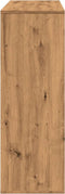 vidaXL - Kamerscherm - 100x33x94,5 - cm - bewerkt - hout - artisanaal - eikenkleur