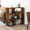 vidaXL - Kamerscherm - 100x33x94,5 - cm - bewerkt - hout - gerookt - eikenkleurig